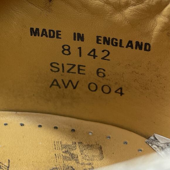 Dr. Martens Docs Vintage 8142 Wingtip T-Strap Mary Janes UK Size 6, US Size 8 - Picture 9 of 9